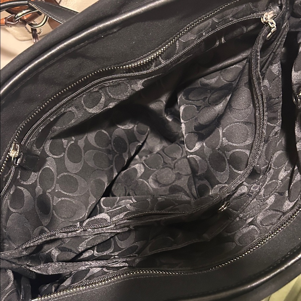 Coach Hampton Legacy X Large Canvas & Leather Tote - Picture 9 of 16